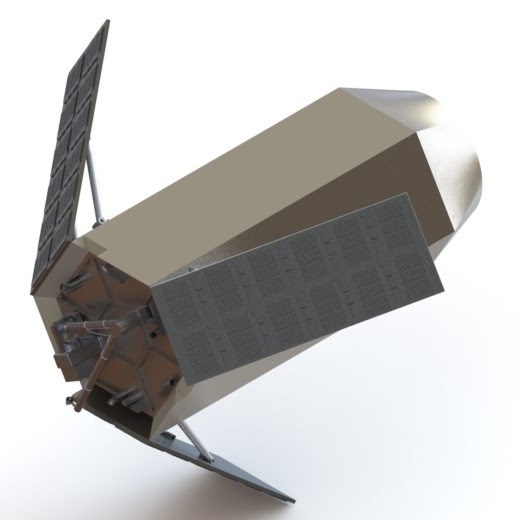 Refueling satellite concept render